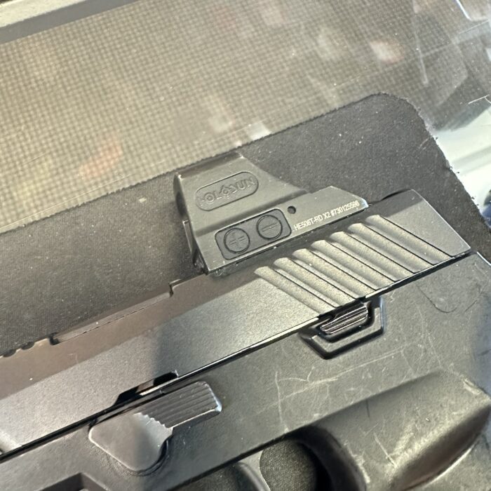 sig sauer p320 9mm w/ holosun he508t-rd x2 optic