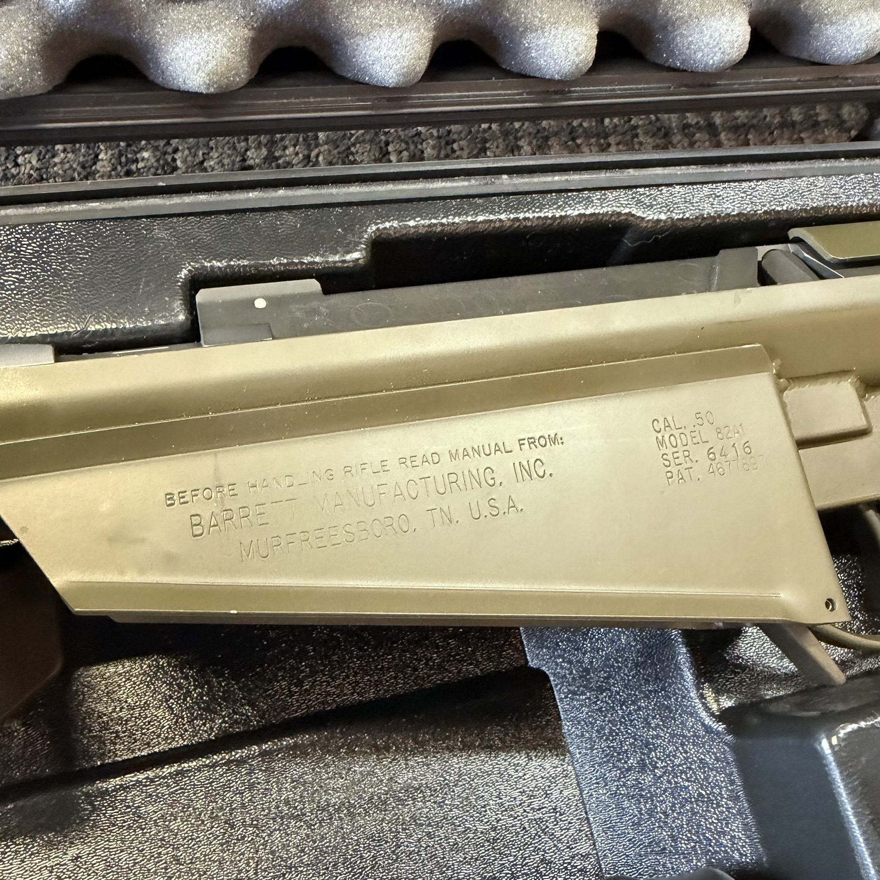 Barrett M82A1 .50 BMG