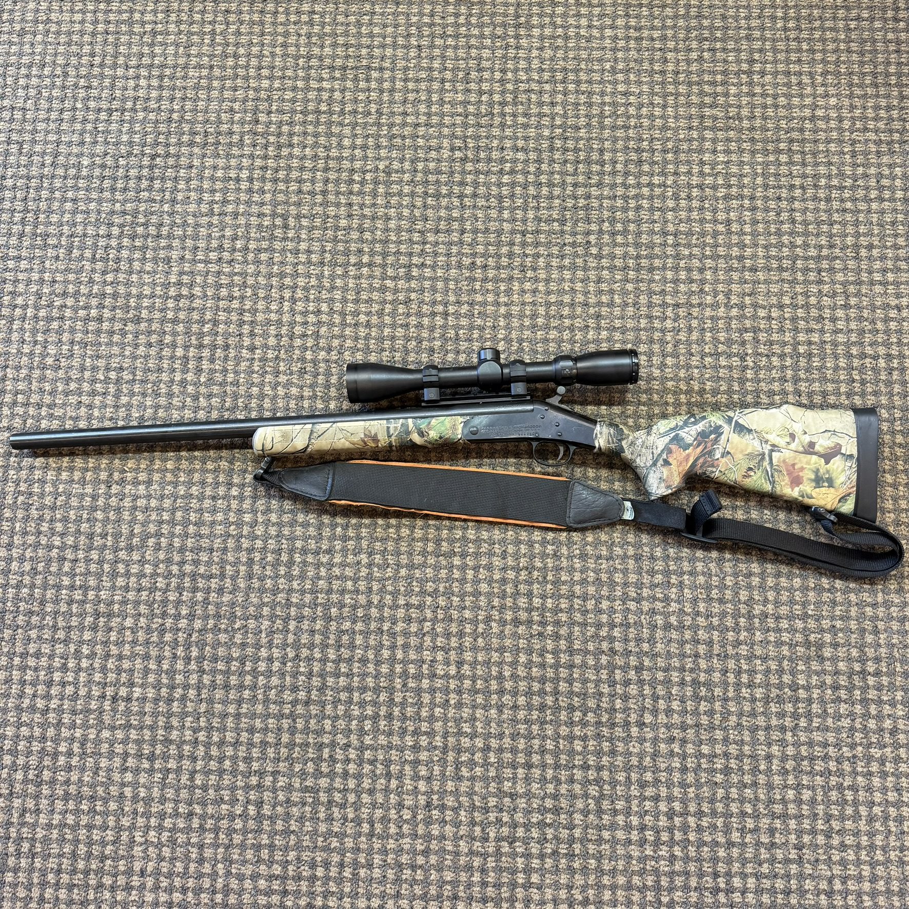 H&R .223 Remington Single Shot Rifle Camouflage