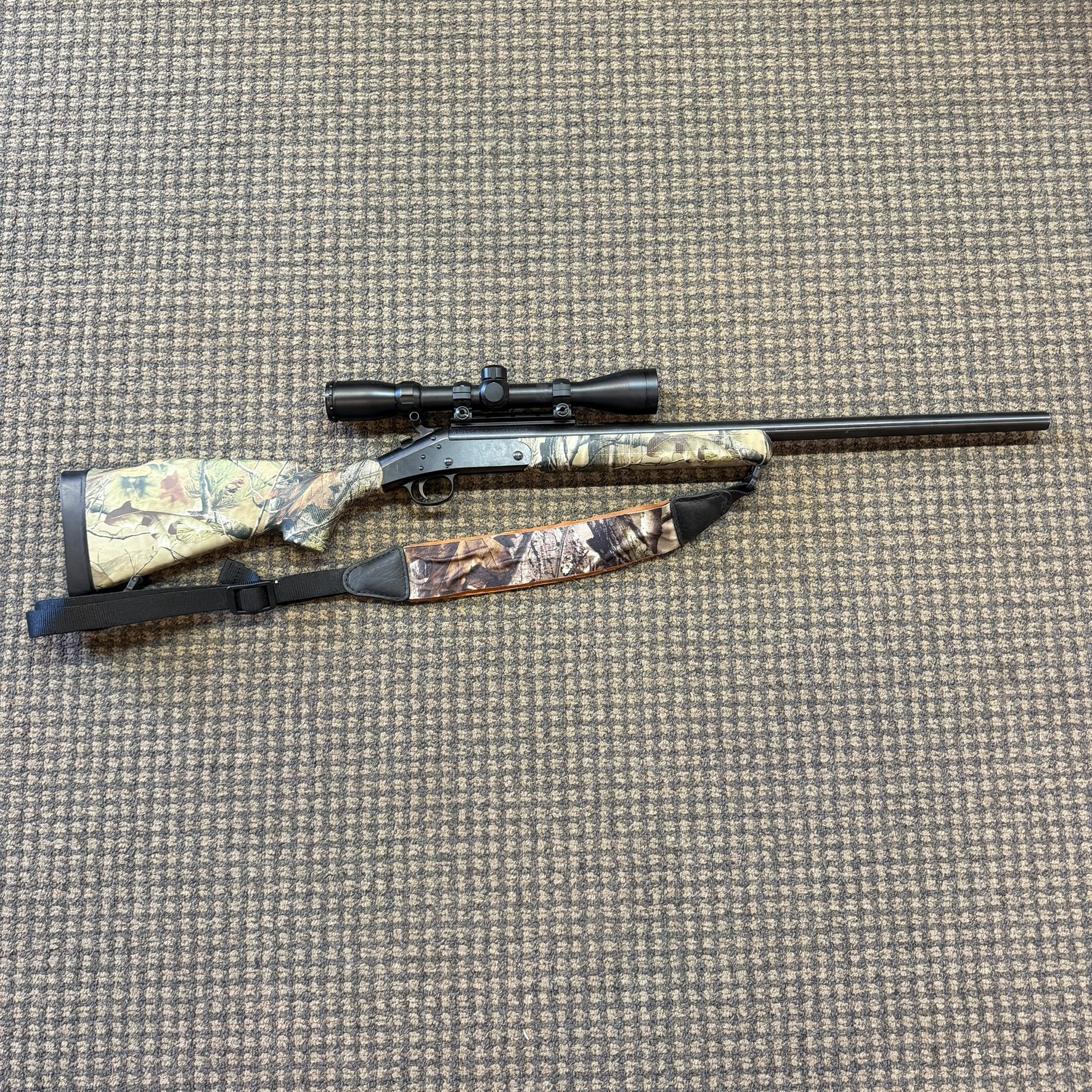 H&R .223 Remington Single Shot Rifle Camouflage